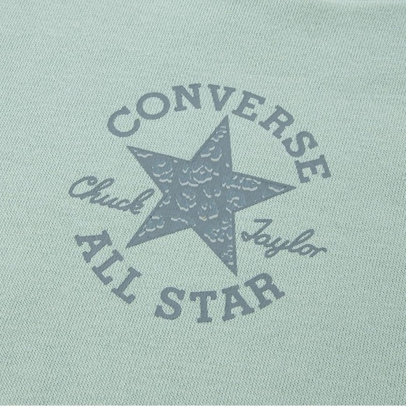 New Converse Kids Mint Green Sweatshirt & Pants 2 piece Set - Picture 6 of 16